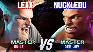 SF6 ▰ LEXX (Guile) vs NUCKLEDU (Dee Jay) ▰ High Level Gameplay