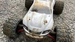 Traxxas E-Revo VXL 1/16 RTR  Test Run Stock Battery vs Lipo 2S🔥🔥