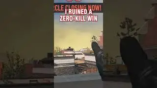 I RUINED a zero-kill win! 😭