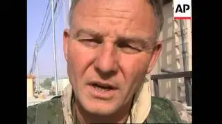 WRAP Canadian, NATO troops on manoeuvres,  Blair bite, NATO spksman