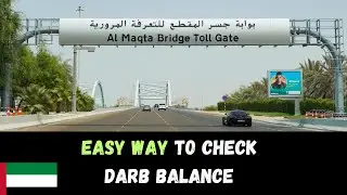 How To Check Darb balance | How to check Abu dhabi salik balance | how to check darb account balance