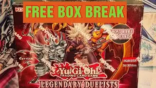 *OPENING* FREE BOX BREAK! LEGENDARY DUELIST RAGE OF RA!