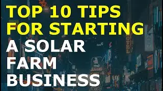 How to Start a Solar Farm Business | Free Solar Farm Business Plan Template Included