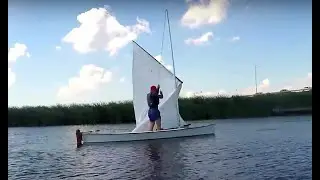 VIOLA 14 Sailing Canoe - Stability, Sailing And Paddling