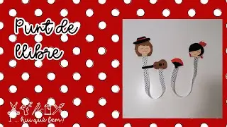 PUNT DE LLIBRE SEVILLANO // DIY BOOK POINT  // PUNTO DE LIBRO CON FOAMY