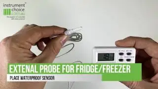 How to use the KS T 10S Fridge Freezer Thermometer