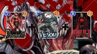 how to play For Beginner players | Combo DESTROYER + VENOM + KNULL | #marvelsnapguide #marvelsnap