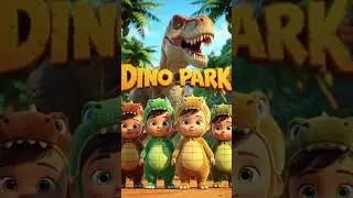 Cutest Dino Squad Ever at Dino Park 🦖 | Baby Cosplay That Will Melt Your Heart! #dinopark #kids