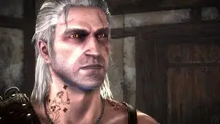 THE WITCHER 2 - Geralt gets a Blue Stripes tattoo (To Paradise on Whores' Arses)