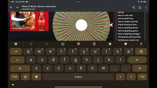 having fun with wheel spinner