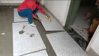 Flooring tiles fitting