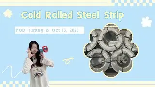 SPCC Cold Rolled Steel Strips (CR) to Turkey