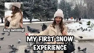 MY FIRST SNOW EXPERIENCE! | YEL SISON