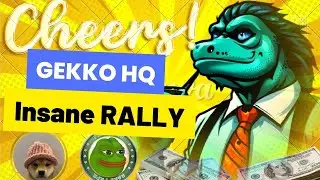 🦎Поздравляем с криптопампом GEKKO HQ! Теперь сосредоточьтесь на этих мемкоинах, чтобы получить 100-кратный прирост.