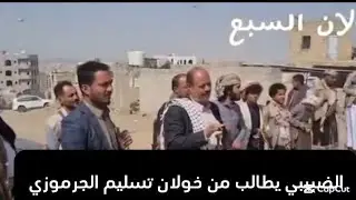 الشيخ علي الضبيبي يطالب من خولان تسليم الجرموزي 