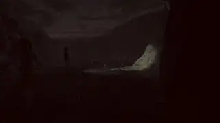 Hanging out outside the exit
