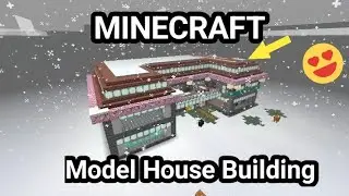 Minecraft||Model House Building||tamil videos 😀