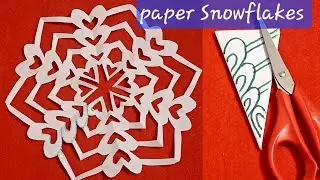 Snowflake Paper Craft | Paper Snowflake ❄️ ❄️ #snowflake  #papercraft