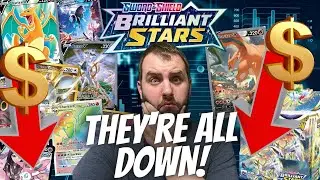 Pokemon BRILLIANT STARS Is Going Down! All The Cards Are Dropping! Even The Booster Boxes!