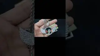 Diamond Bedazzled Angel Wings Necklace | Photo Necklace | Angel Wings Necklace | Angel Pendant
