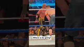 Logan Paul is spooked. #wwe #snme #tampa #codyrhodes #loganpaul