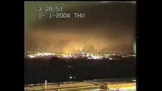 Pollution in the town of Clitheroe, Lancashire, Jan 2004, Heidelberg Cement.