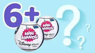 Mini Brands: Disney Store Edition (02) - SIX MORE Blind Box Openings! 30 Surprises! - #Toys4Dolls