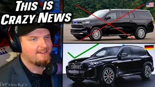 American Reacts to US Government Dropping Chevy for BMW armored fleet vehicles