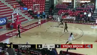 1000 points and counting for India Johnston of the Towson Tigers women&rsquo;s basketball team 
