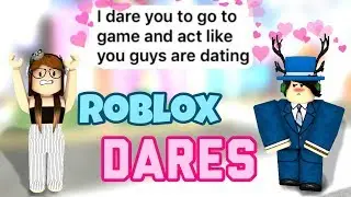 Dared to DATE?! ROBLOX DARES With TheoLeCatt