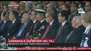 Şehitler Abidesi Törenleri (24 Nisan 2015)