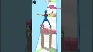 Cargo Skates Run | Cargo Skates Game Challenge| 3D Games | Skating shoes #shorts #funny #viralvideo