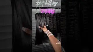 THE BEST RAW EXTENSIONS!! 🔗 IN BIO!! #rawhairextensions