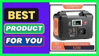 FlashFish E200 200W Portable Power Station 151Wh Lithium Battery