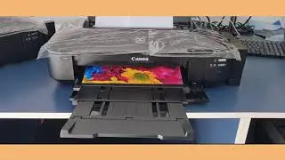 Comparando O Bulk Da Canon IX6810 De 4 e 5 Cores .