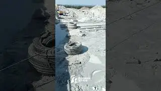 Diamond wire saw machine for Granite quarry cutting 75kw #stonemachine #stonecuttingmachine