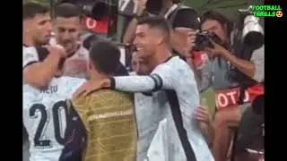 Cristiano Ronaldo EMOTIONAL CELEBRATION after Goal Vs Croatia Reach 900 Career goals,See Dalot 😍