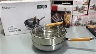 2 in 1 Frying Pan and Steamer | Best Cookware Set in Pakistan |  Karkhano Market Peshawar