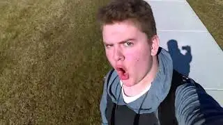 Ryjel Destiny smashes a water bottle