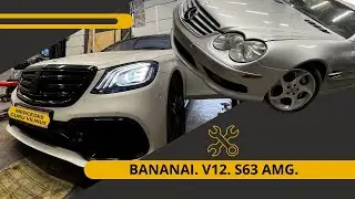 GURU DIENA. S63 AMG. V12. BANANAI.