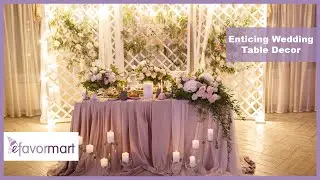 Enticing Wedding Table Decor | Shop The Look | eFavormart.com