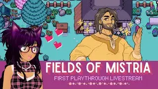 Help us romance Hayden!! Fields of Mistria casual playthrough livestream
