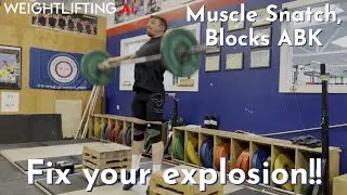 Technique Tip: Customize your primers (Muscle Snatch from Blocks)