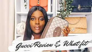 GUCCI GG SUPREME MESSENGER BAG REVIEW AND WHAT FITS INSIDE