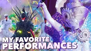Mis presentaciones FEMENINAS favoritas de The Masked Singer US Season 5 | Masked Orbit