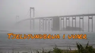 Tjeldsundbrua i uv&aelig;r - 2018.10.21 - 4k