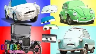 Wrong Parts Mcqueen Mack Truck Color Learning Finger Rhymes#3