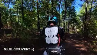 Hover X1 Follow-Me Drone Test with Dirt Bike (Moto)