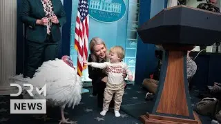 Full Ceremony: Presidential Turkey Waddle Steals the Show at WH Before Trump&rsquo;s Pardon | AC1G