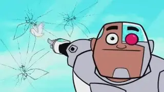 Guys Look, A Birdie. But The Glass Wasn't Strong Enough